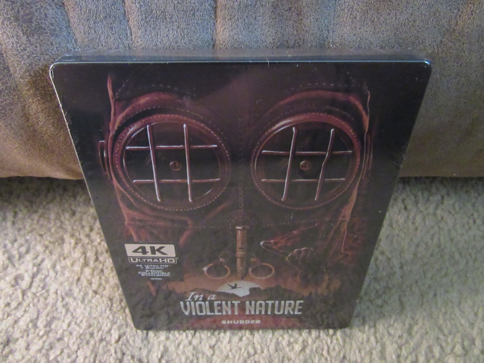 IN A VIOLENT NATURE [2023] [STEELBOOK] 4K ULTRA HD + BLU-RAY [BRAND NEW]