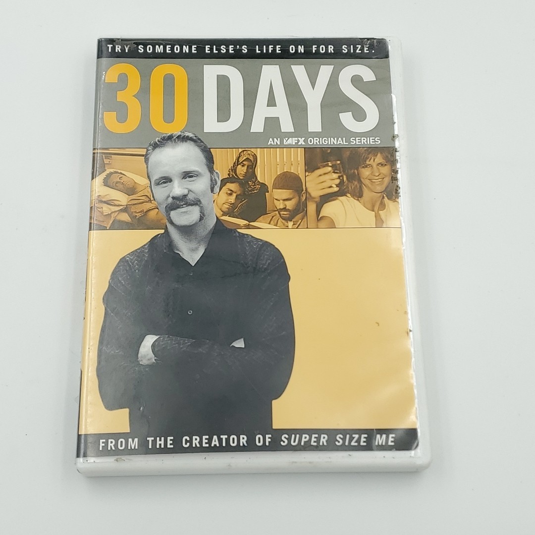 30 Days – Season 1 (DVD, 2005, 2-Disc Set) Creator Of Super Size Me