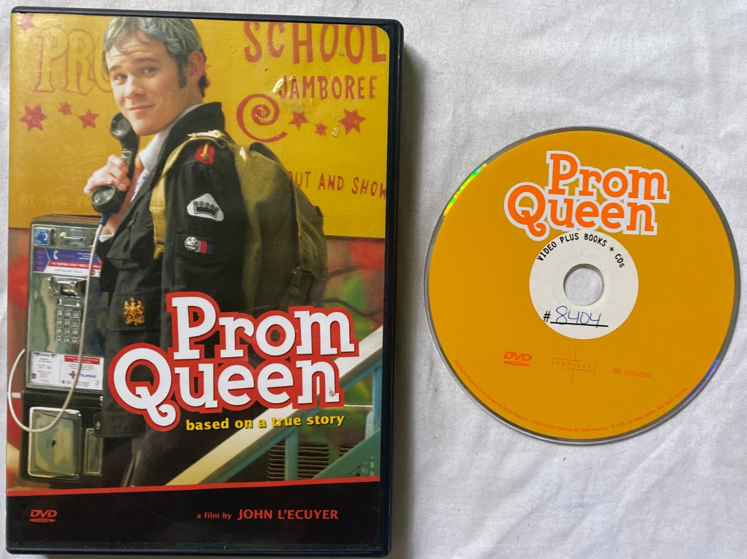 Prom Queen DVD 2004 Comedy Drama Like New Condition Aaron Ashmore