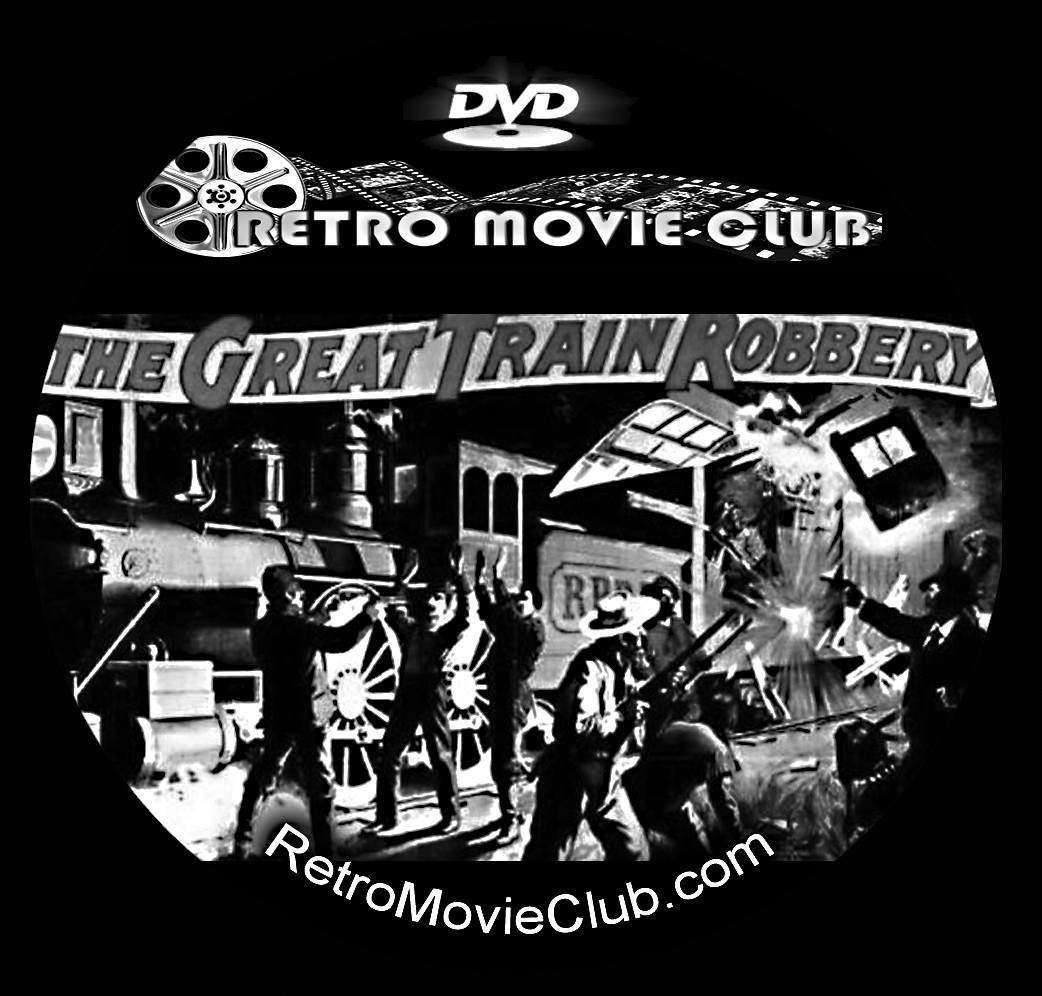 The Great Train Robbery (1903) Western Crime Drama Short Silent Movie DVD