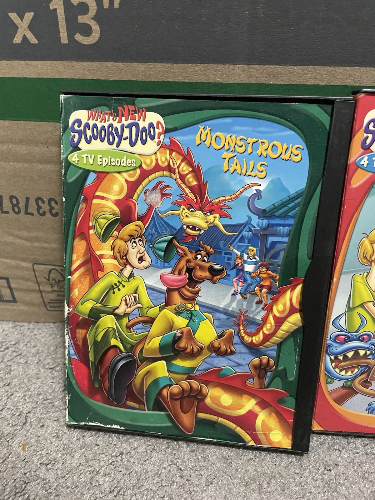 What’s New Scooby Doo DVD Lot Of 3 Untested Route Scary Six Monstrous Tales