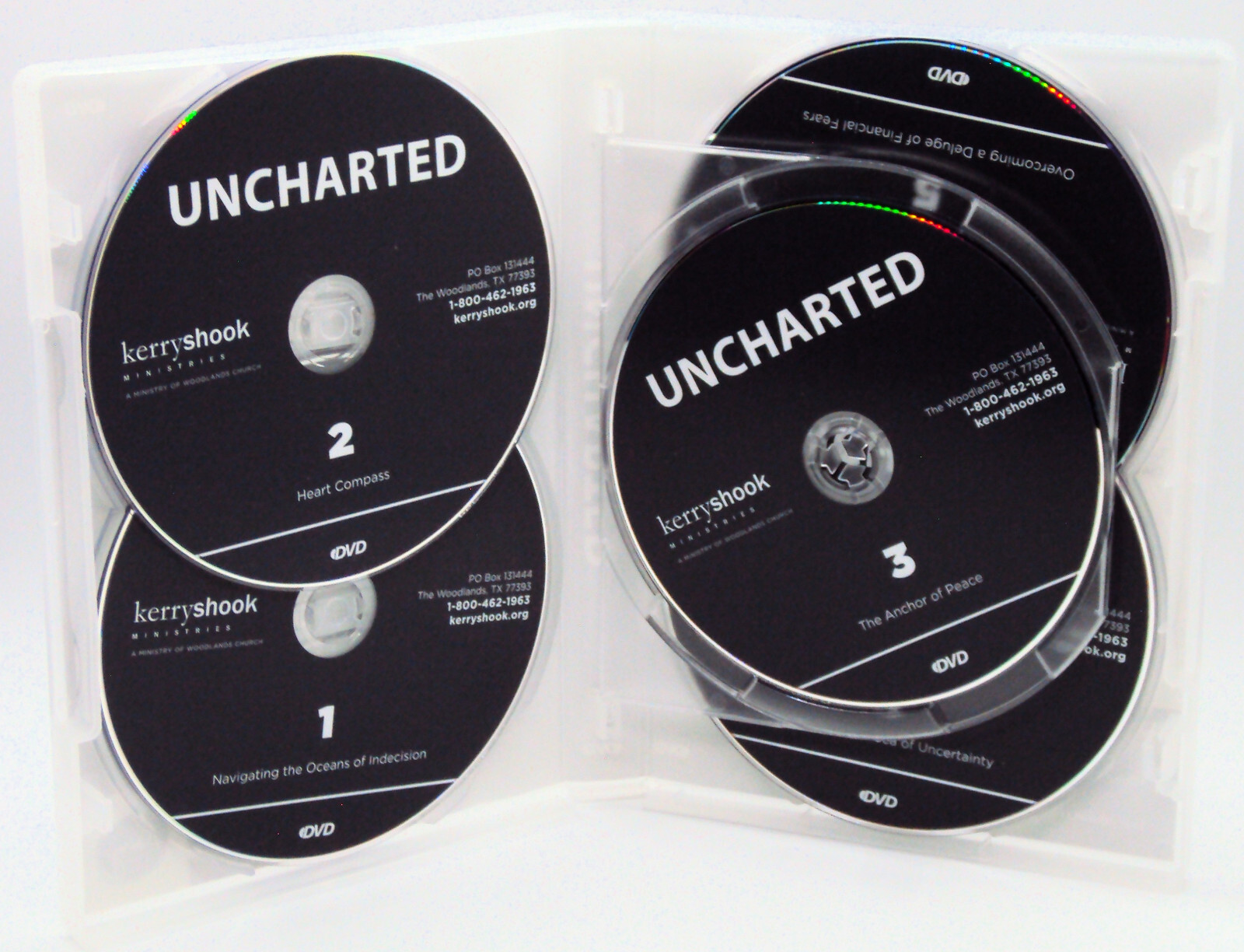 UNCHARTED DVD-R Finding Divine Direction In Confusing Time Ps. Kerry Chris Shook