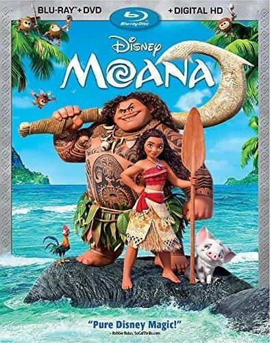 Moana [Blu-ray] – Blu-ray By Auli’i Cravalho – GOOD
