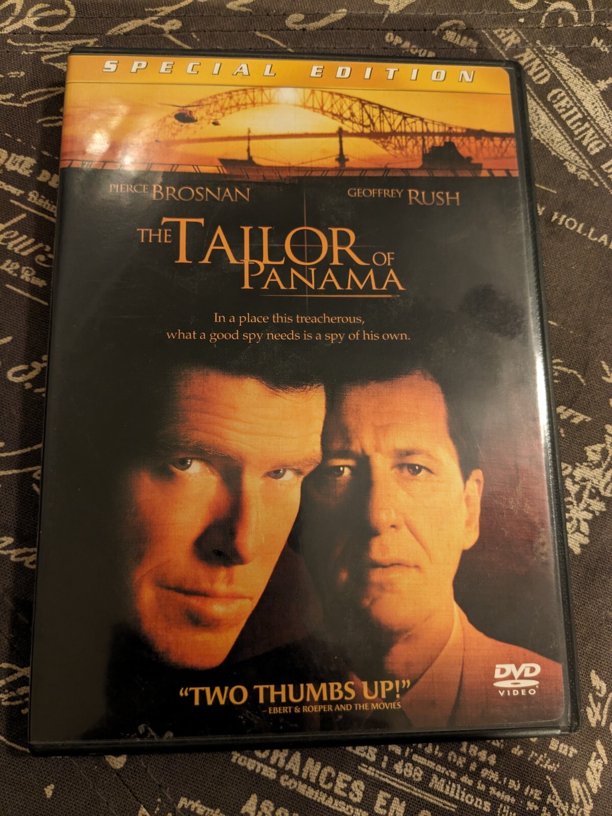 The Tailor Of Panama (DVD, 2001, Special Edition) Pierce Brosnan, Geoffrey Rush