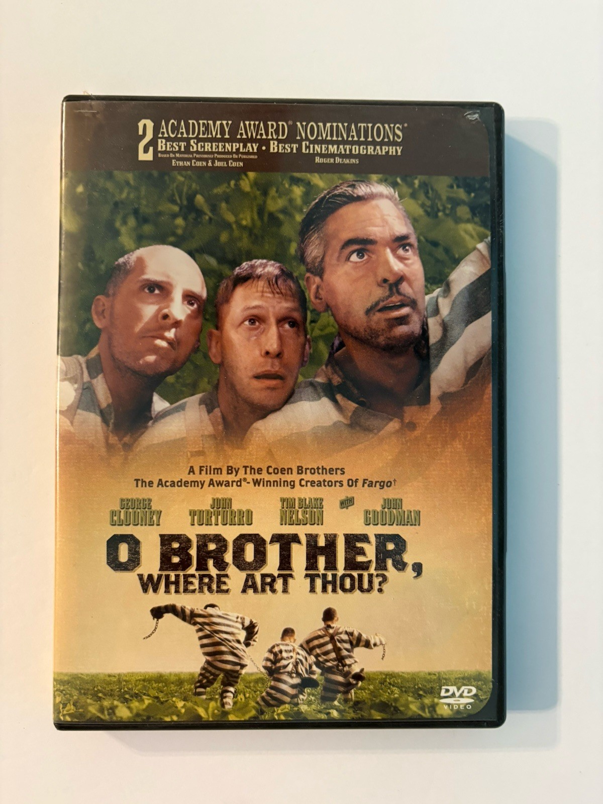 Touchstone O Brother, Where Art Thou? DVD Widescreen Clooney Coen 2000