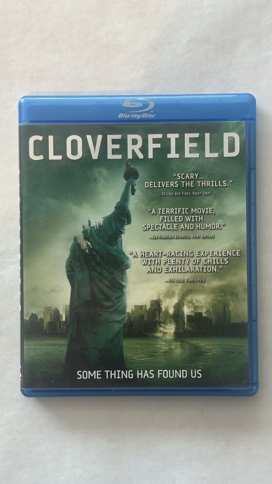 Cloverfield, 2008, Blu-Ray, Matt Reeves, Like New