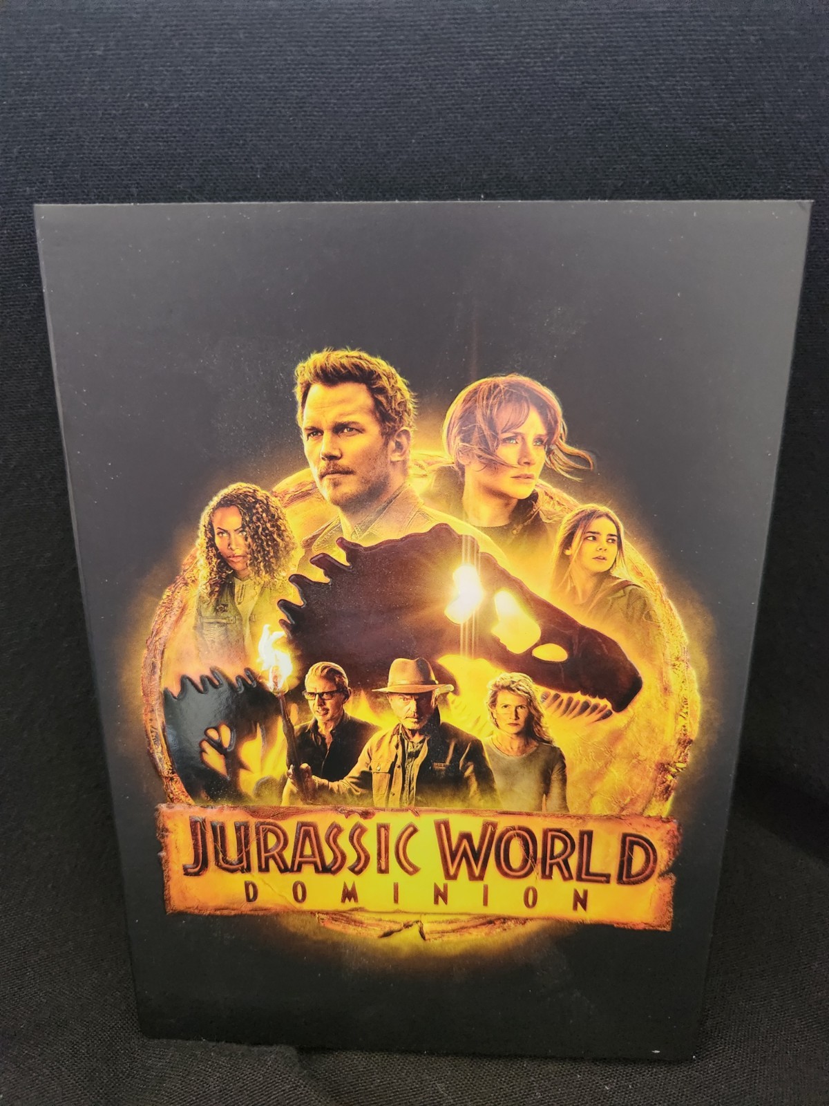 Jurassic World Dominion + Jurassic Park collection DVD 4 MOVIES preowne