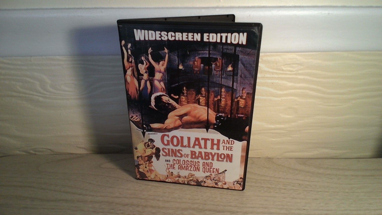 Goliath and the Sins of Babylon DVD – Mark Forest Anamorphic 2.35:1 Scope Peplum