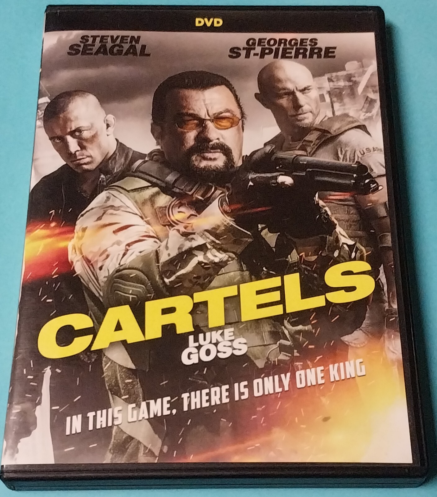Cartels DVD Action Crime Movie George St Pierre Steven Seagal Luke Goss Great!