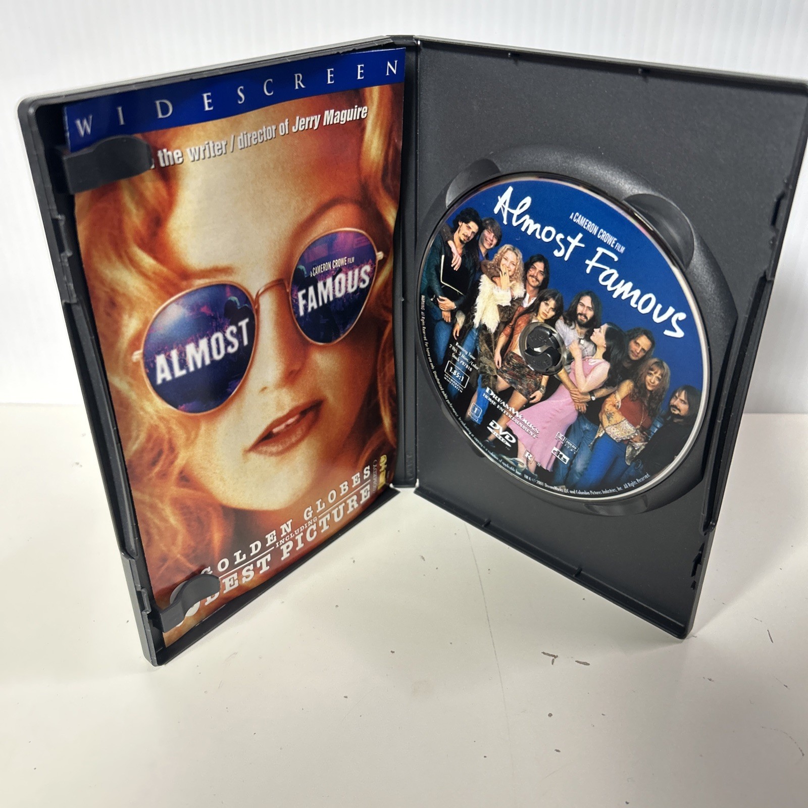 Almost Famous (2000) DreamWorks Ent. Widescreen DVD | Very Good