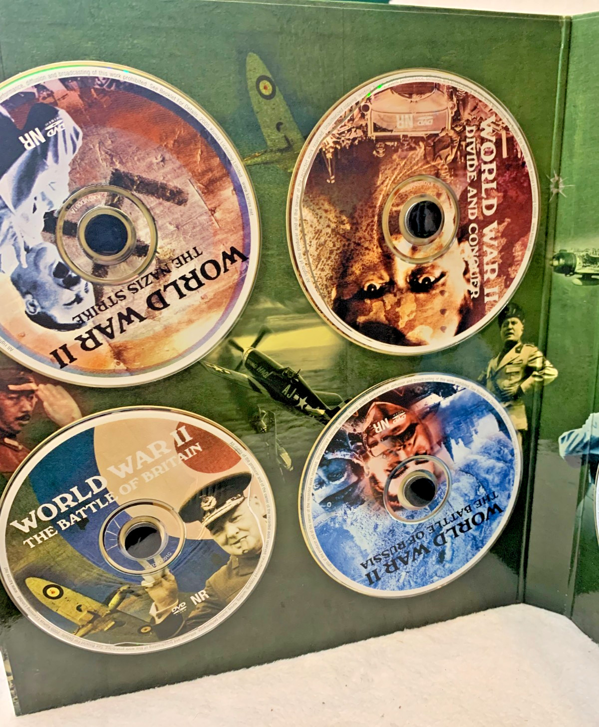 World War II 8 DVD Box Set Documentary History Military/War English