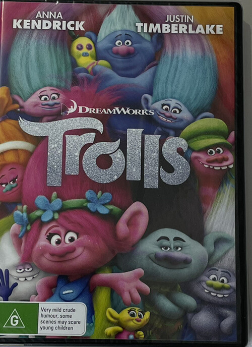 DVD Brand New Sealed TROLLS Dreamworks 2016 G
