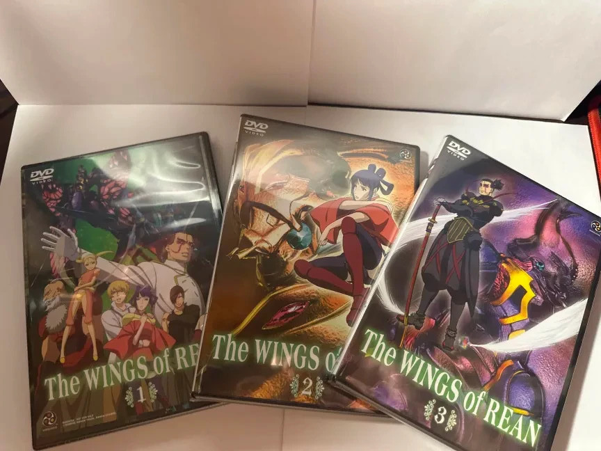 Wings Of Rean Vol 1 2 3 Bundle Anime Series New Sealed DVD Set 1-3 Wing 6 Epi FS