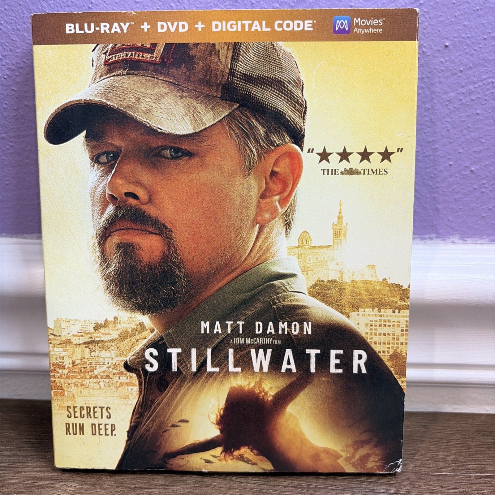 Stillwater (Blu-ray/DVD, 2021, Widescreen) Matt Damon Brand New Sealed
