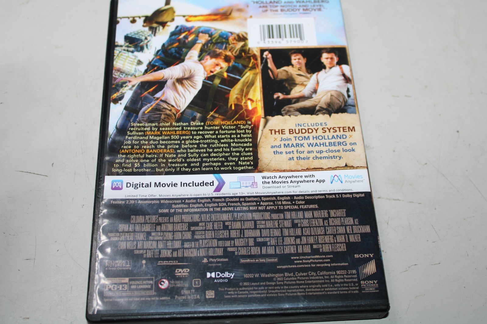 Uncharted – DVD + Digital Open