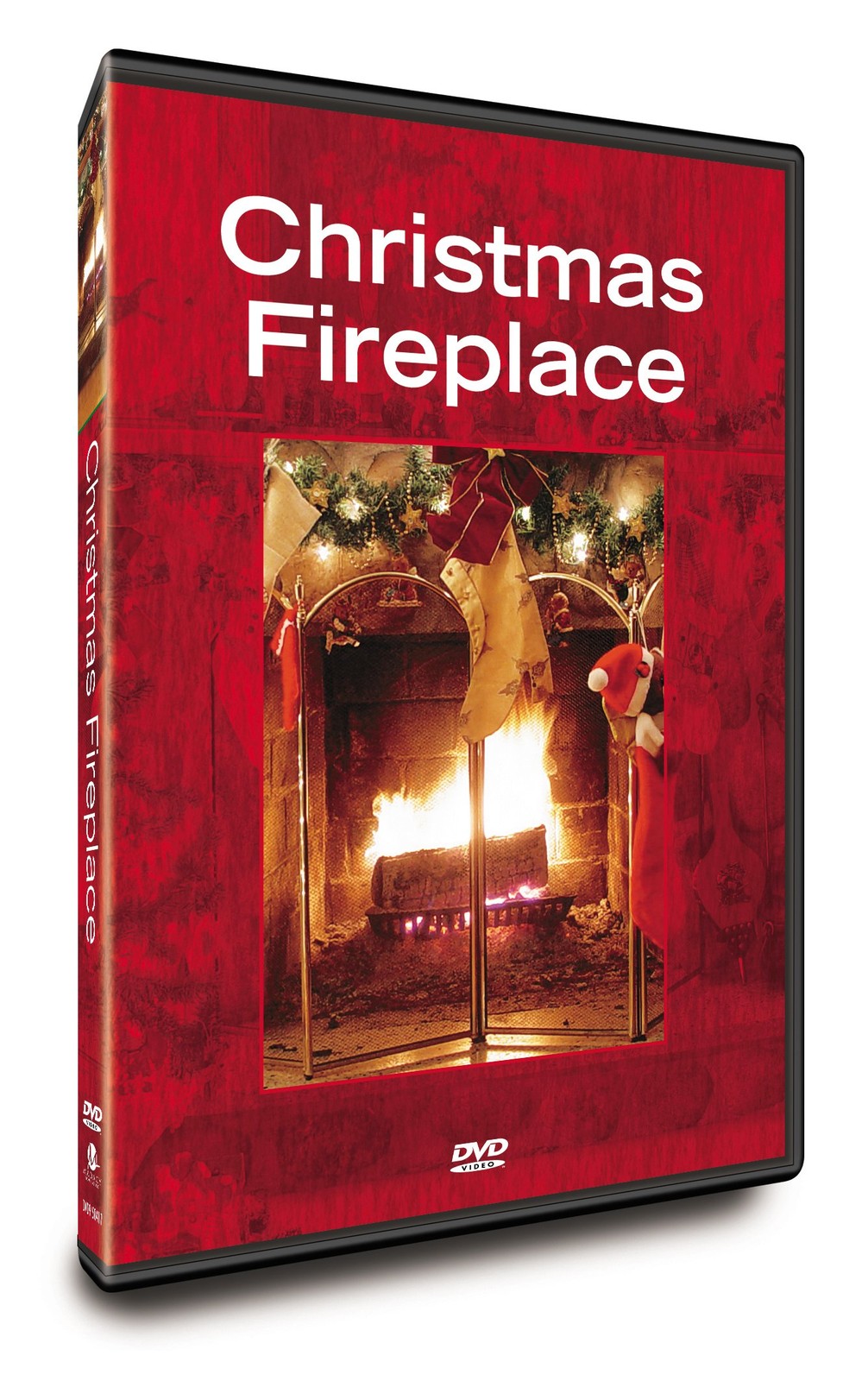 Christmas Fireplace On DVD with None Movie Very Good E24