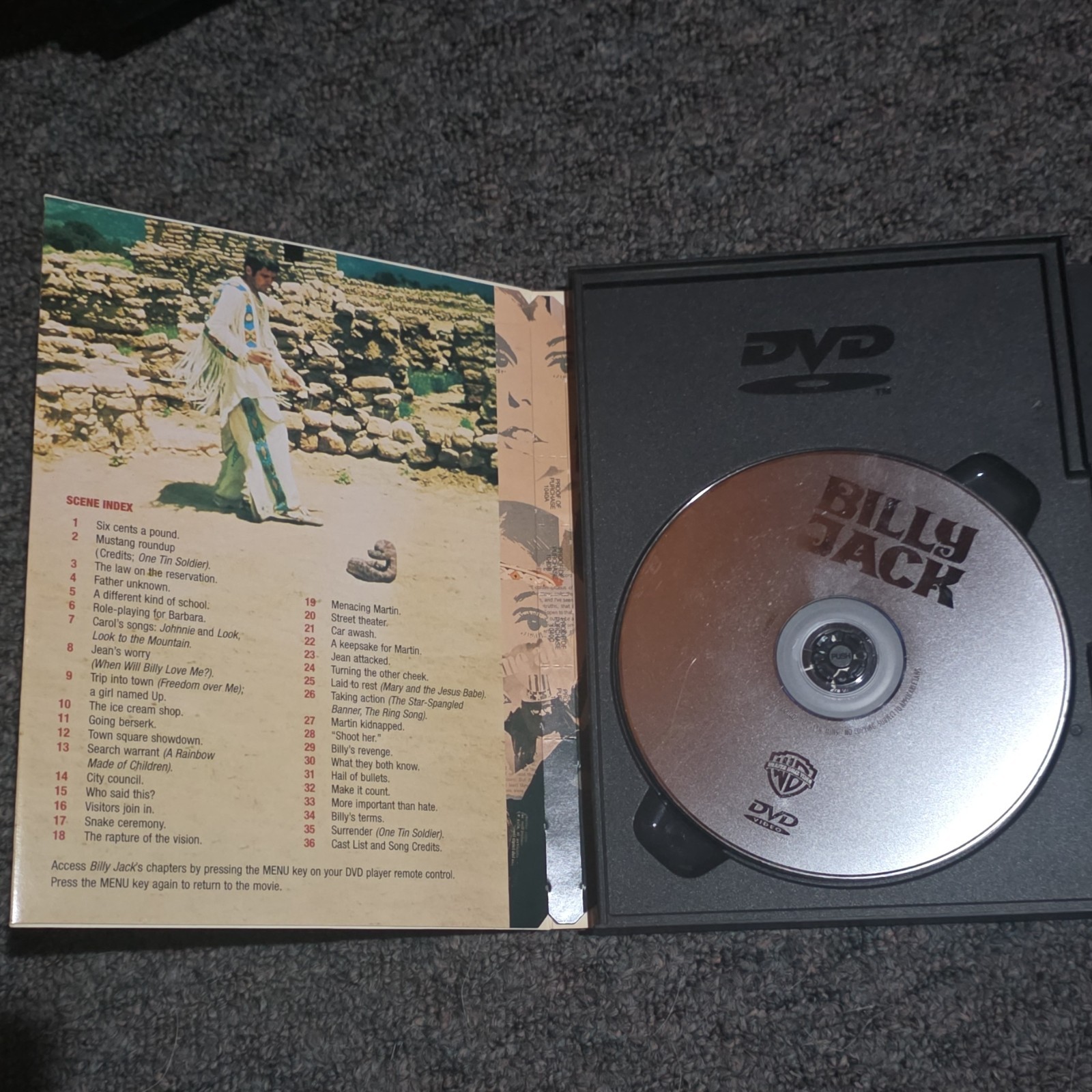 Warner Home Video Billy Jack (DVD, 1971) PG 114 min