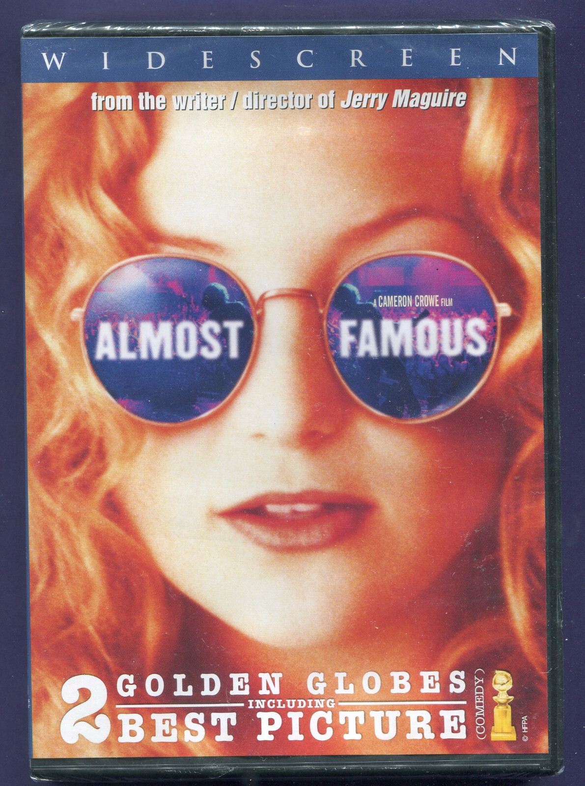Almost Famous DVD Kate Hudson Cameron Crowe Anna Paquin Fairuza Balk New Sealed
