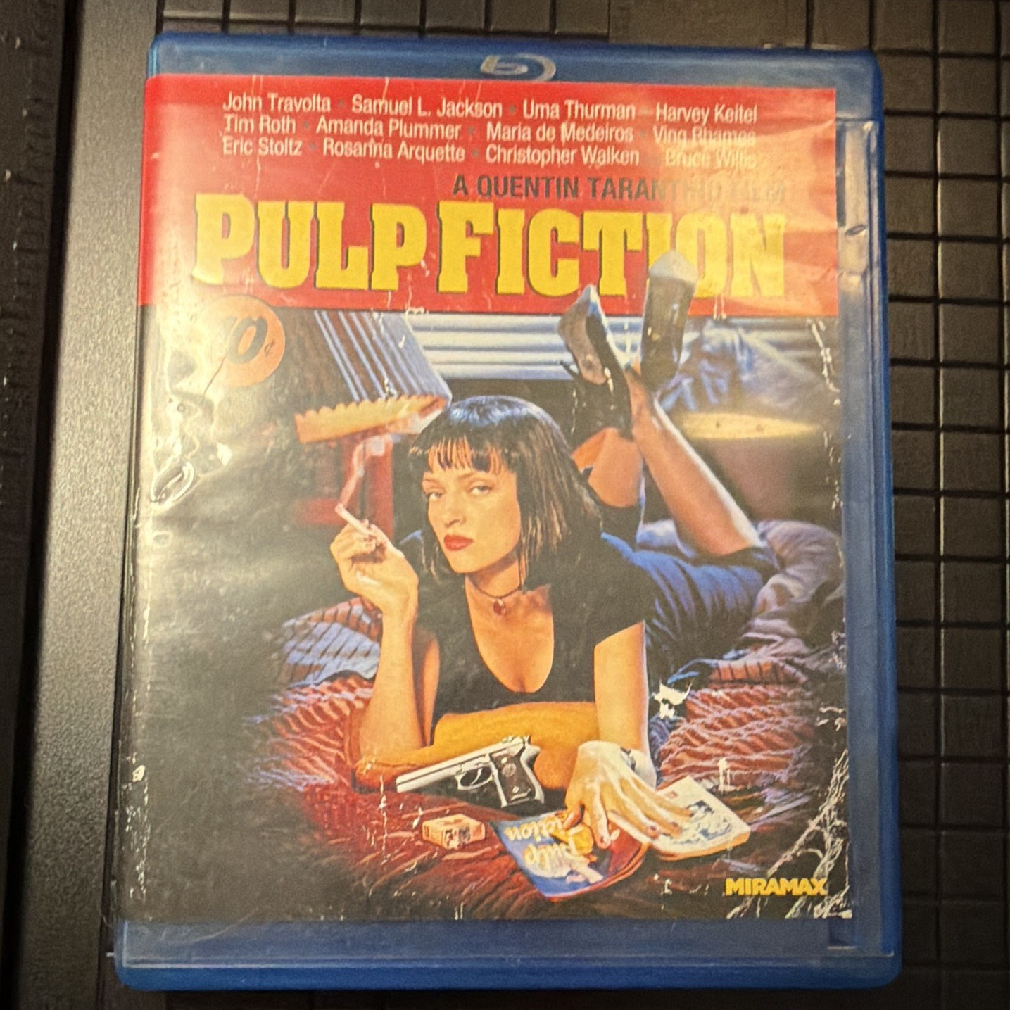 Miramax Pulp Fiction Blu-ray Widescreen R 2.35:1 154min Eng Spa Subs 1994