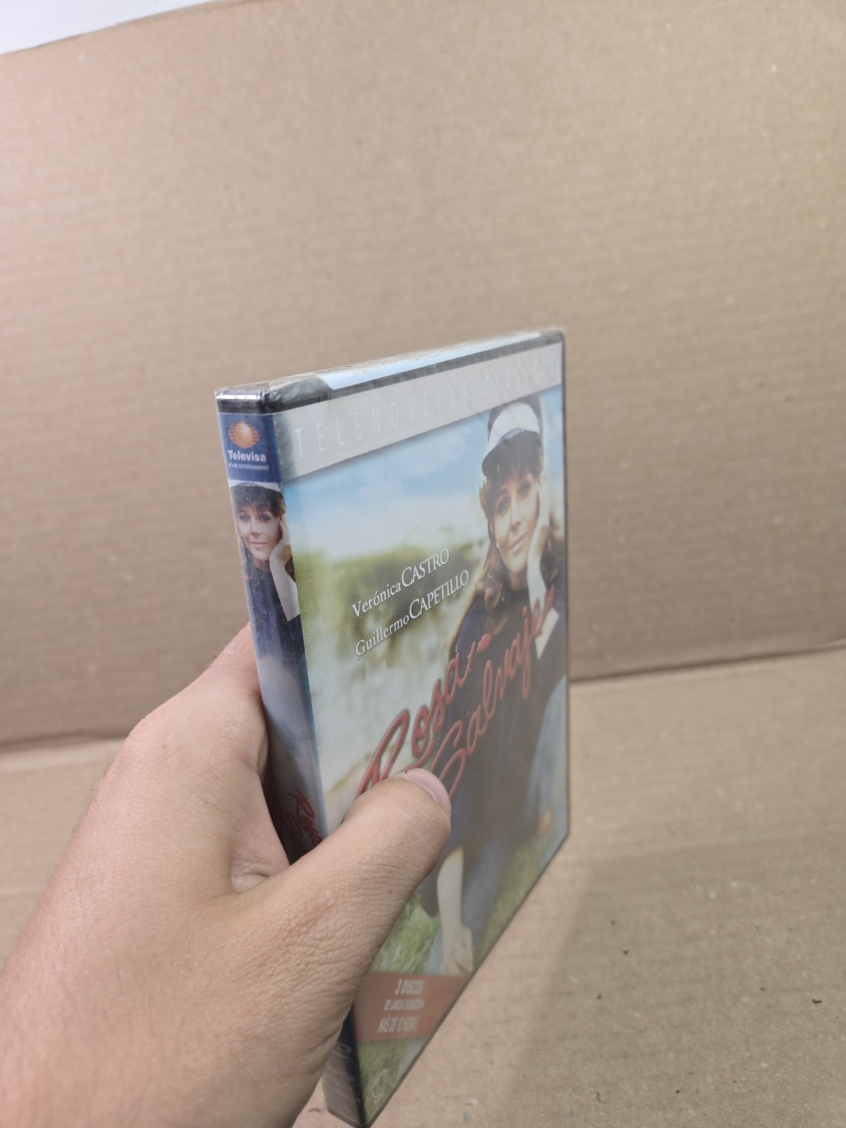 Rosa Salvaje (DVD, 2007, 3-Disc Set) Spanish Telenovelas Clasicas Brand New