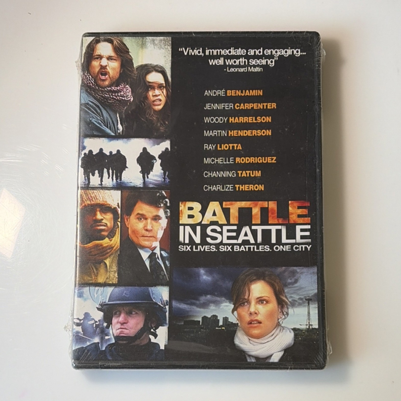 Screen Media Films Battle in Seattle DVD Widescreen Drama 2009 Harrelson Liotta