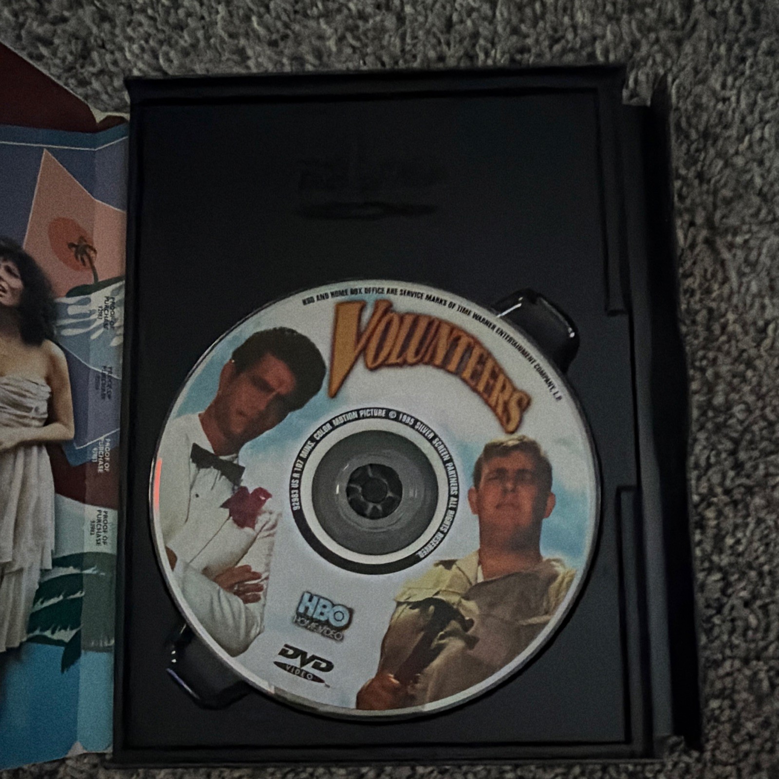 HBO Home Video Volunteers DVD R 1986 Tom Hanks John Candy 107 min WS