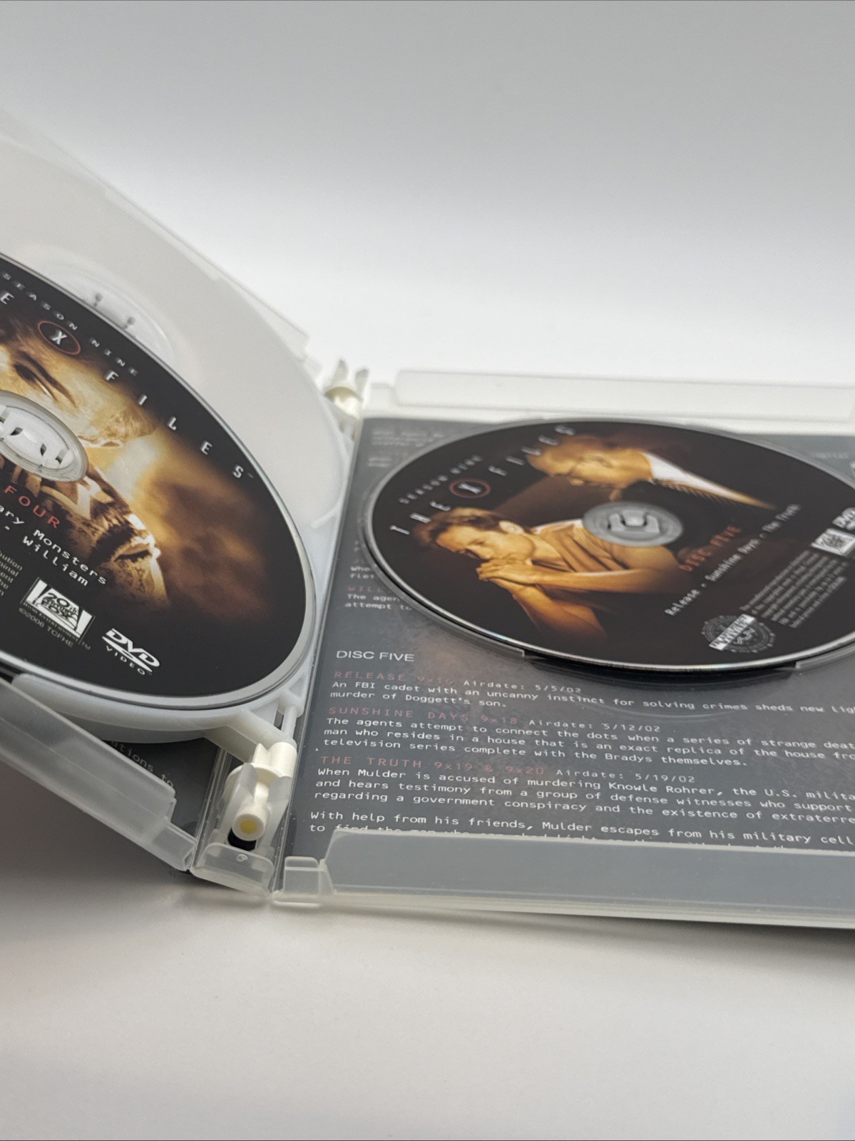 The X-Files: the Complete Ninth Season (DVD, 2001) | FREE SHIPPING