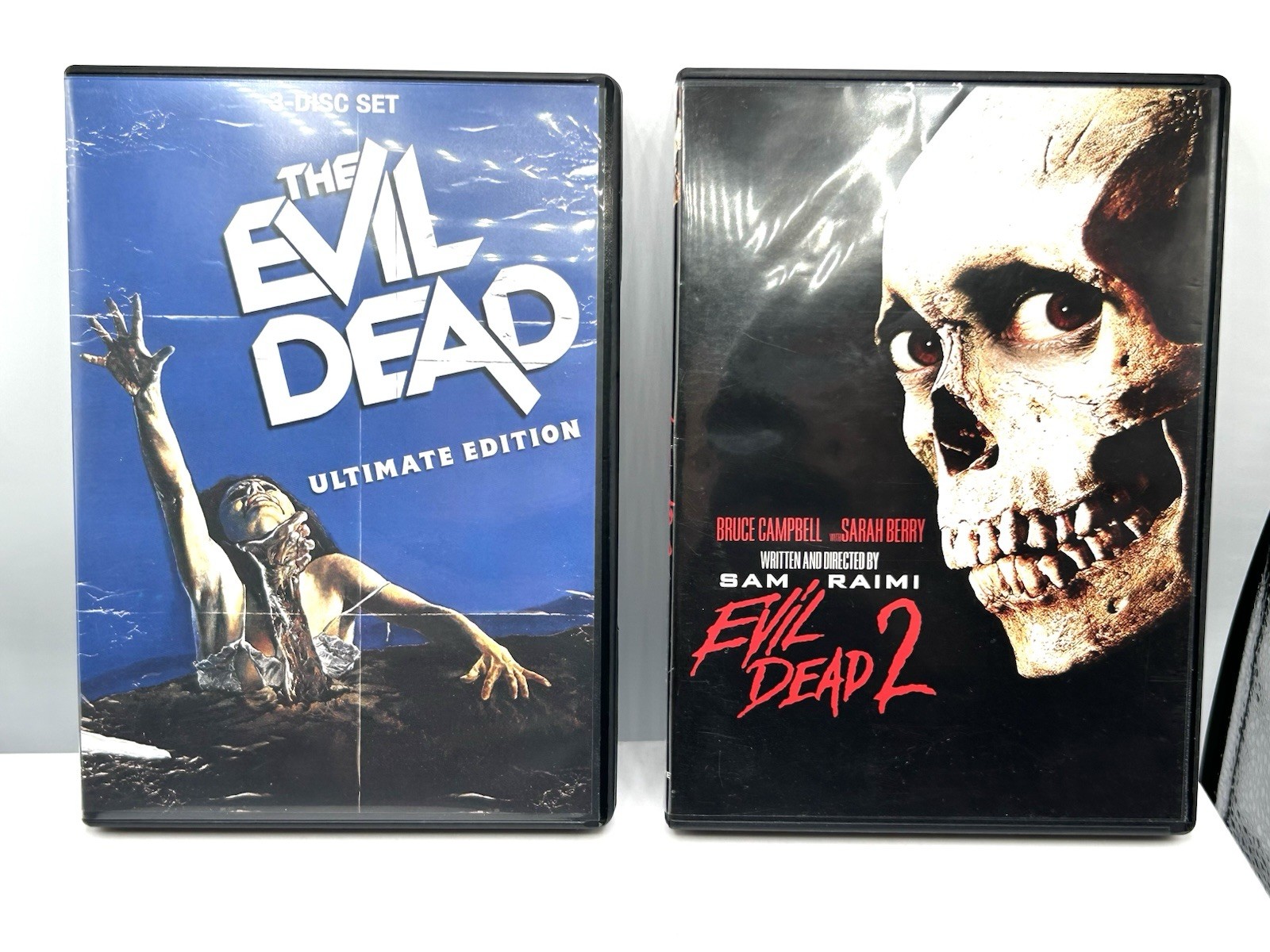 The Evil Dead 3 Disc Set. Ultimate Edition. And Evil Dead 2. DVD.