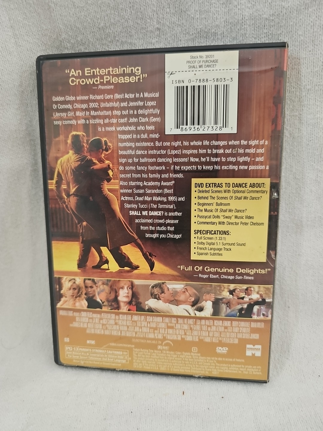 Shall We Dance (2004) (DVD, 2004) Combined Shipping Available