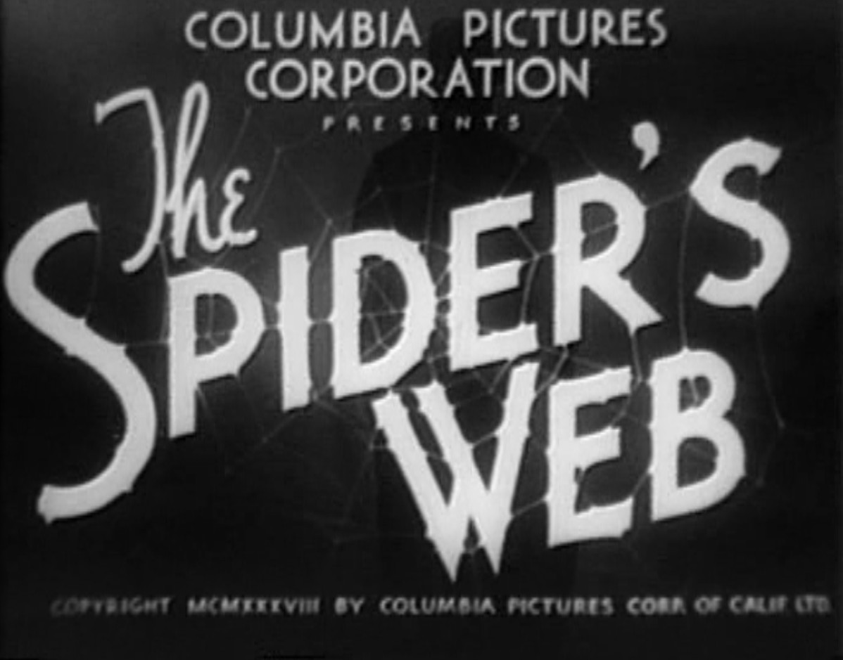 THE SPIDER’S WEB (1938) Classic Cliffhanger Serial on 2 discs