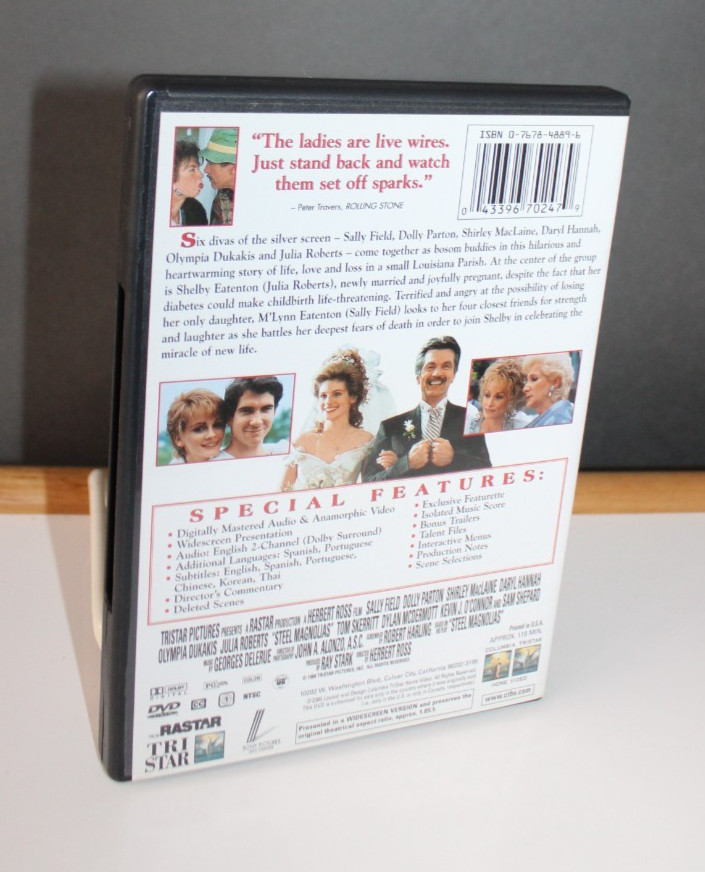 Special Edition Steel Magnolias DVD Movie