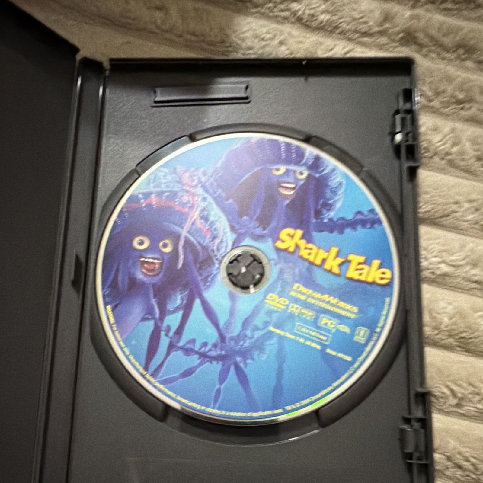 DreamWorks Animation SKG Shark Tale DVD Full Screen PG Will Smith Tall Case