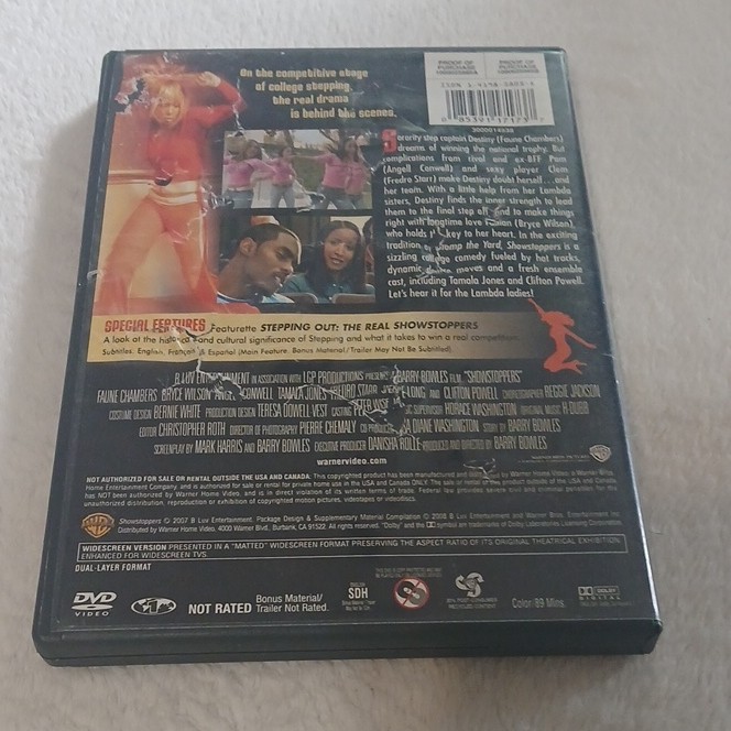 Warner Home Video Showstoppers DVD Widescreen Subtitles 2007 NR 89 Min