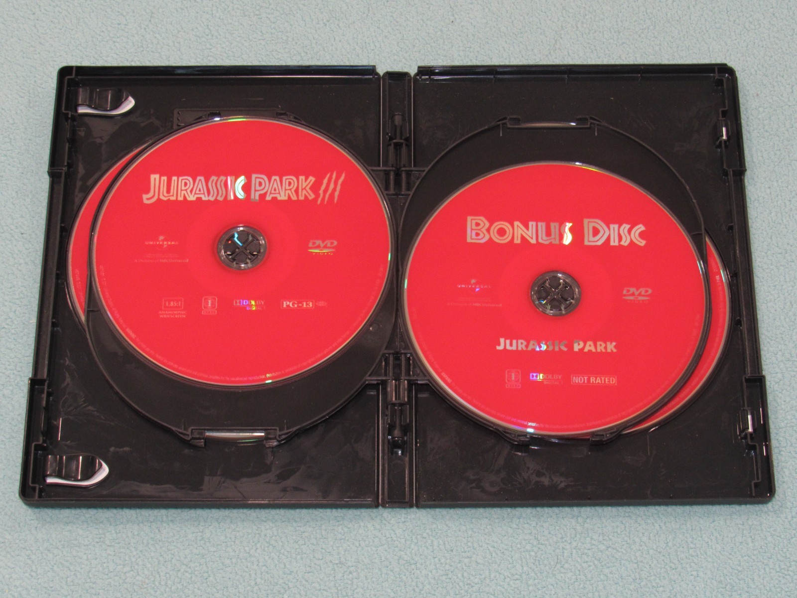 6 DVD Lot: JURASSIC PARK TRILOGY & WORLD TRILOGY Complete Collection (8 Discs)