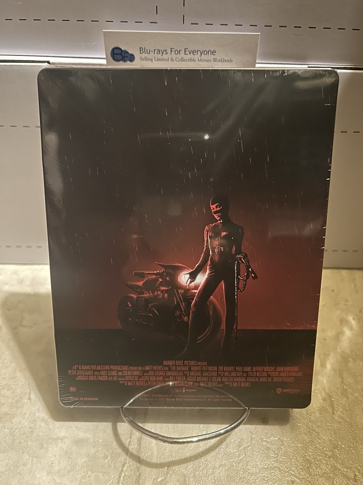 DC The Batman 4K SteelBook Head Lights Edition UHD Blu-ray (Czech)[2022] No Dent