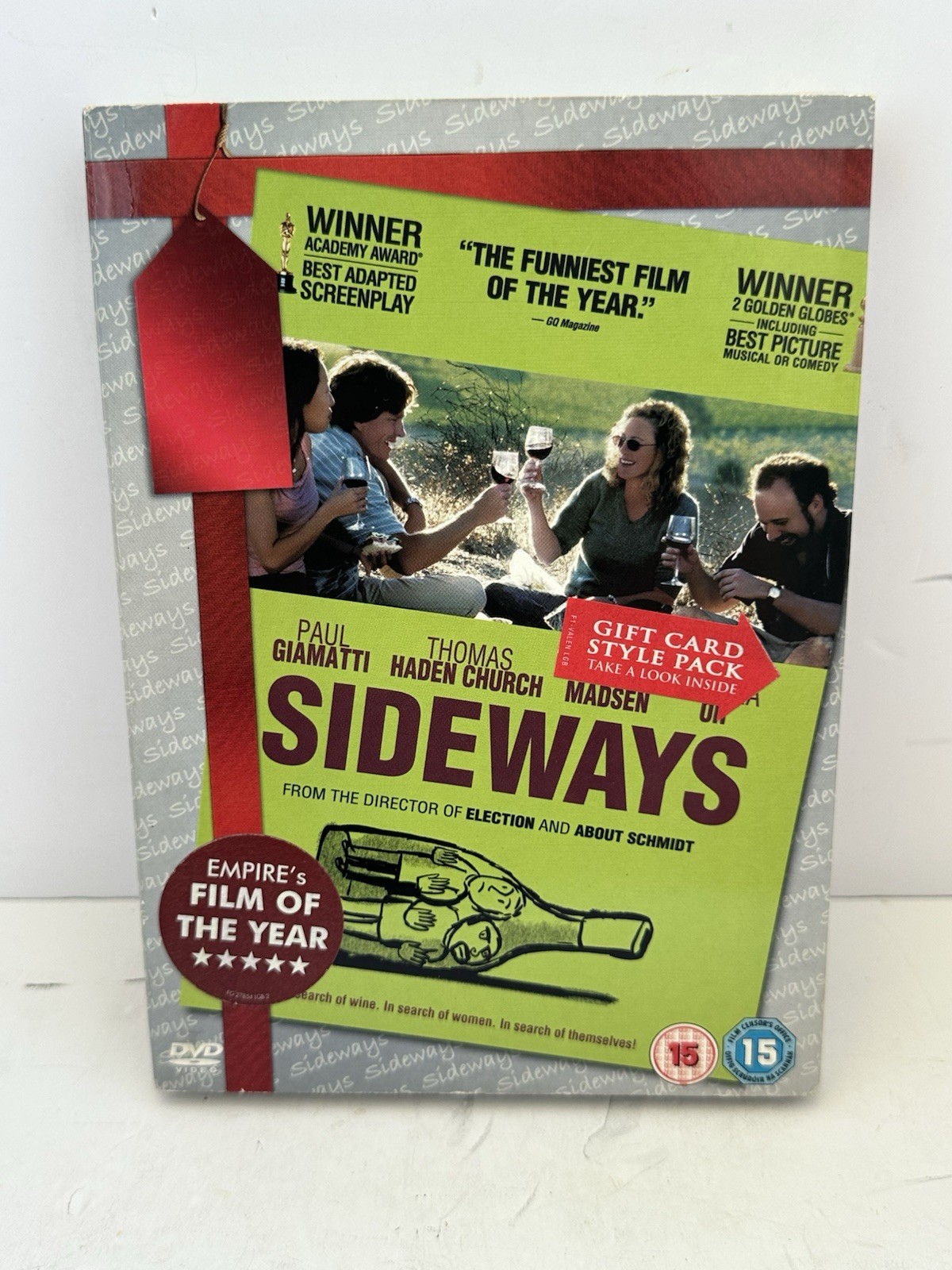 Sideways DVD Paul Giamatti Alexander Payne Comedy Movie New Sealed
