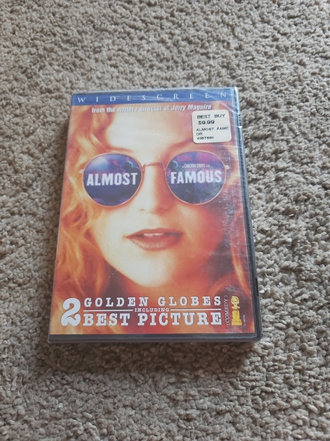 Almost Famous (DVD) Widescreen 2 golden globes including best picture (comedy)