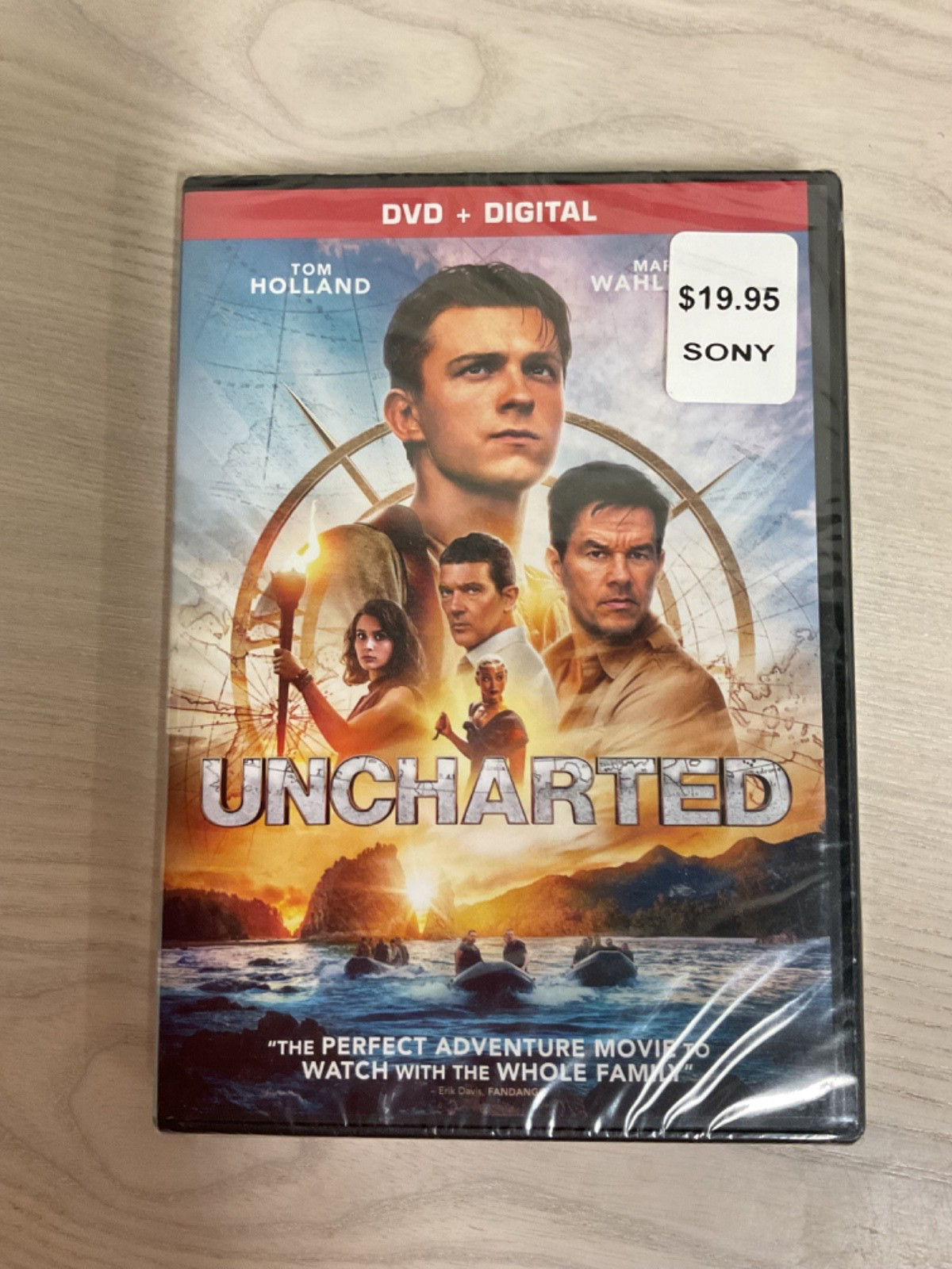 Uncharted (DVD, 2022)