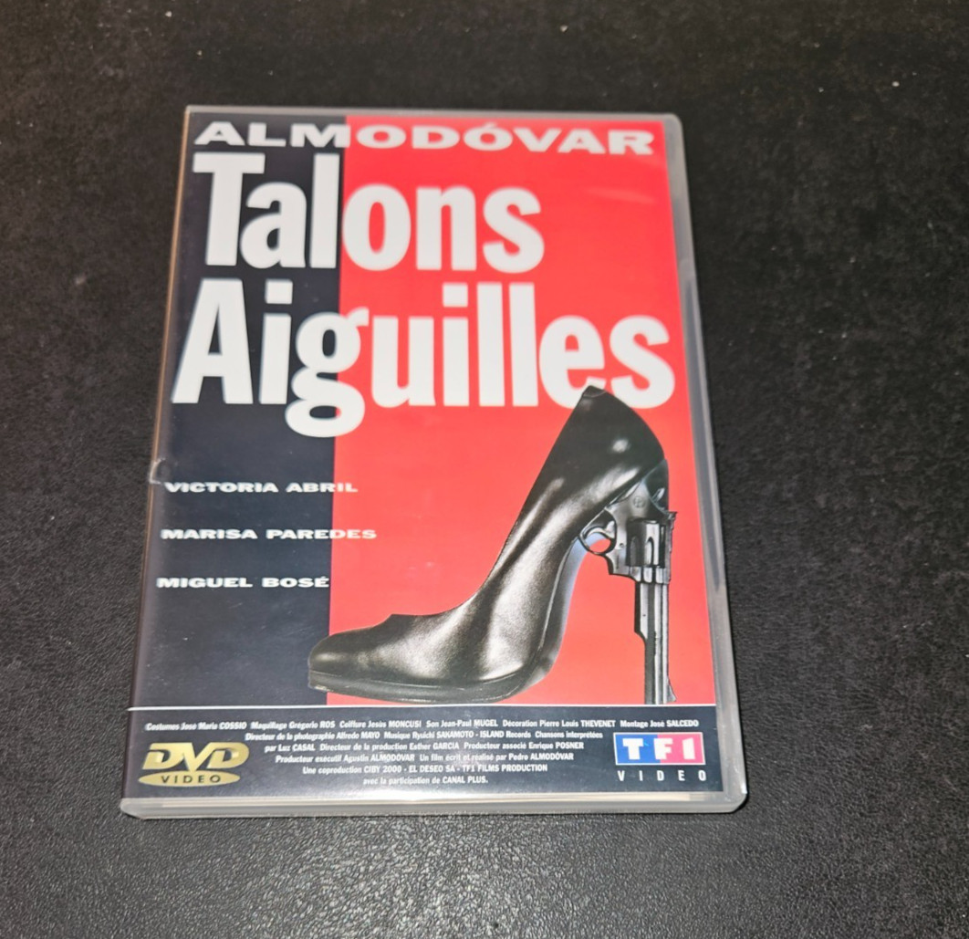 Talons Aiguilles (DVD, 1991) Almodovar Rare French Spanish Comedy Region 2 PAL