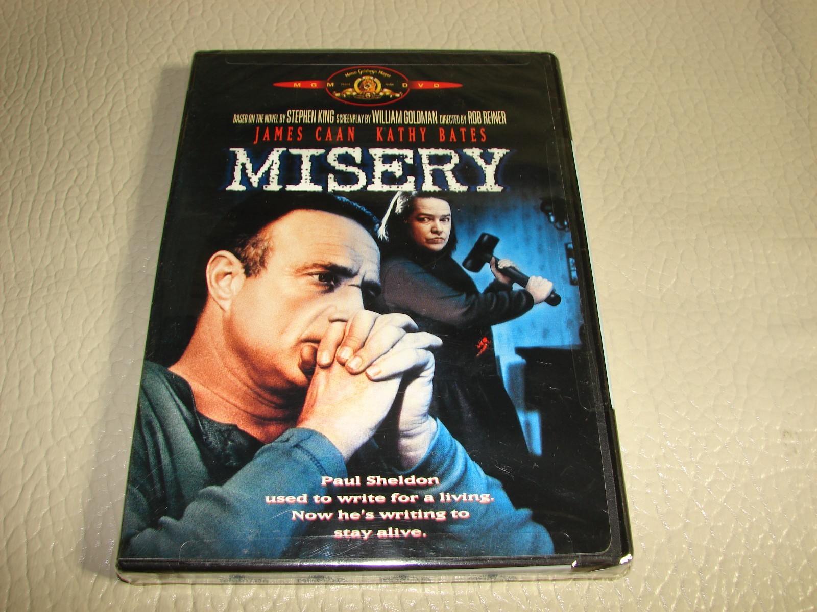 Misery DVD 1990 James Caan Kathy Bates Stephen King Rob Reiner Widescreen