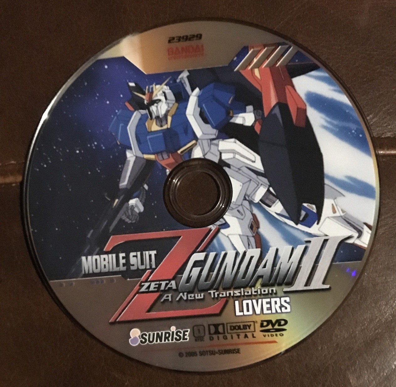 Mobile Suit Zeta Gundam II: Lovers DVD (2010) Bandai RARE OOP Hard To Find USED