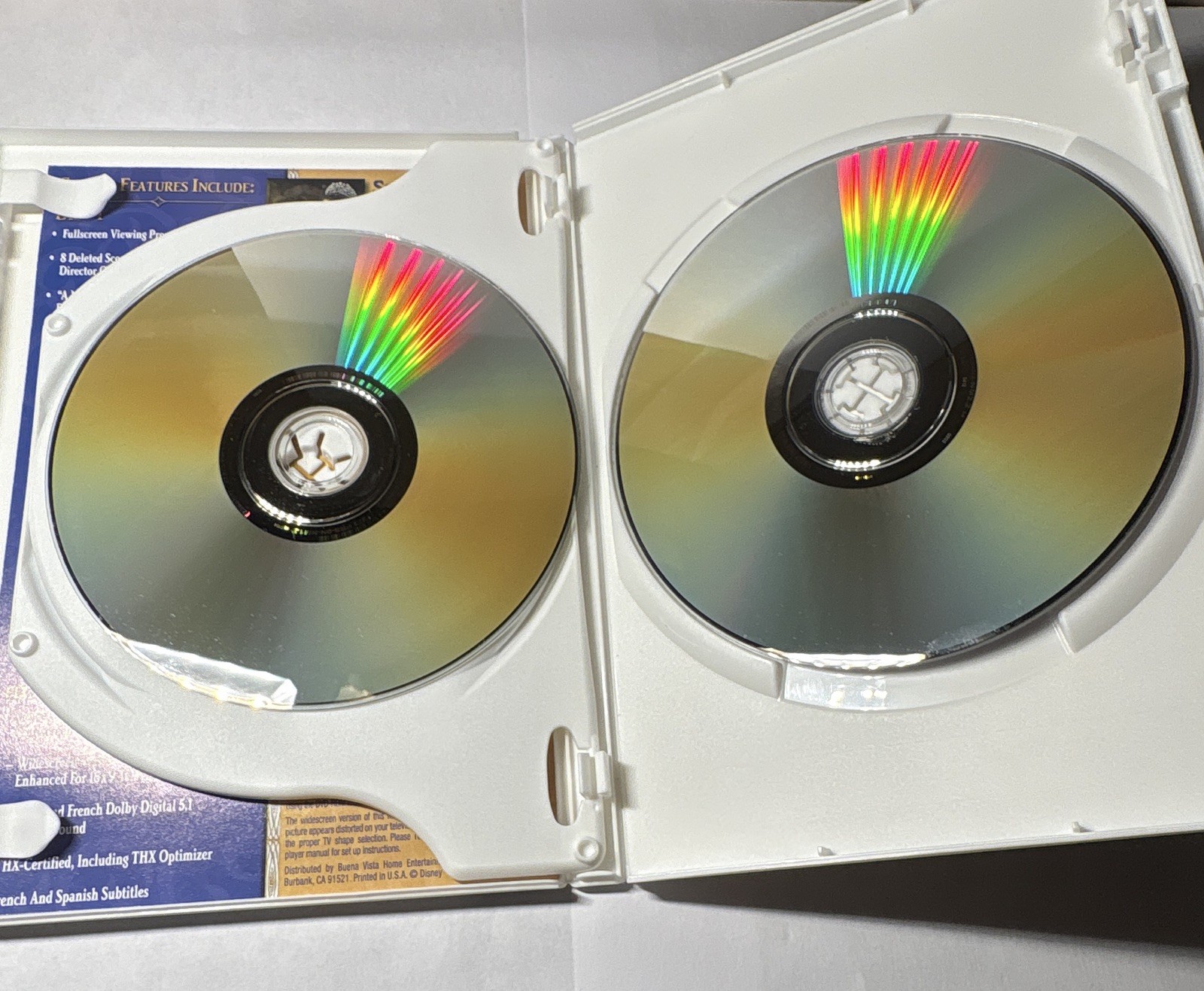 Walt Disney The Princess Diaries DVD 2-Disc Special Edition Widescreen G 2004