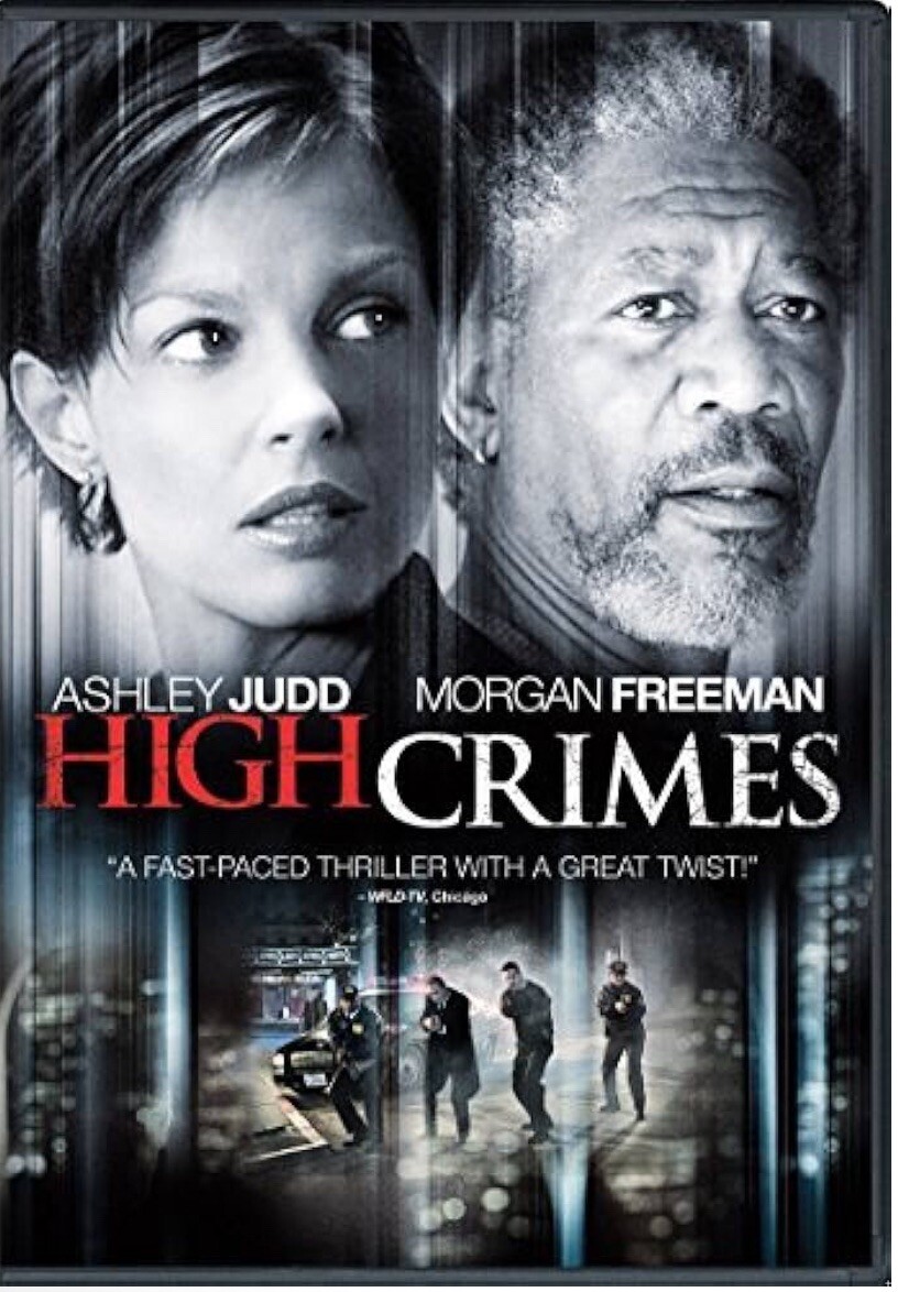 High Crimes – Morgan Freeman & Ashley Judd (DVD Movie 2002) 115 min PG-13 Sealed