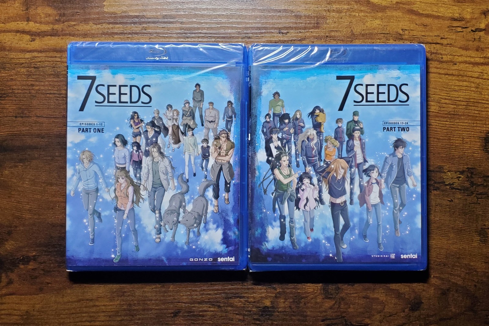 7 Seeds Complete Series – Part One & Part Two (Part 1 + 2) (Blu-ray) New/SEALED