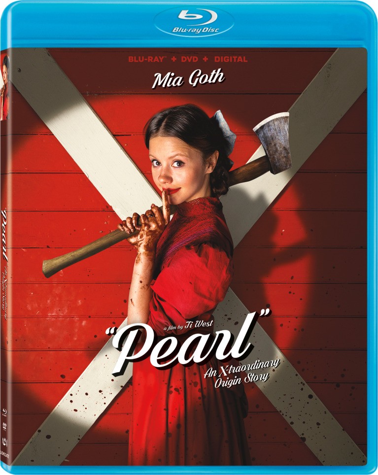 Pearl (2022) (Blu-ray + DVD + Digital) NEW