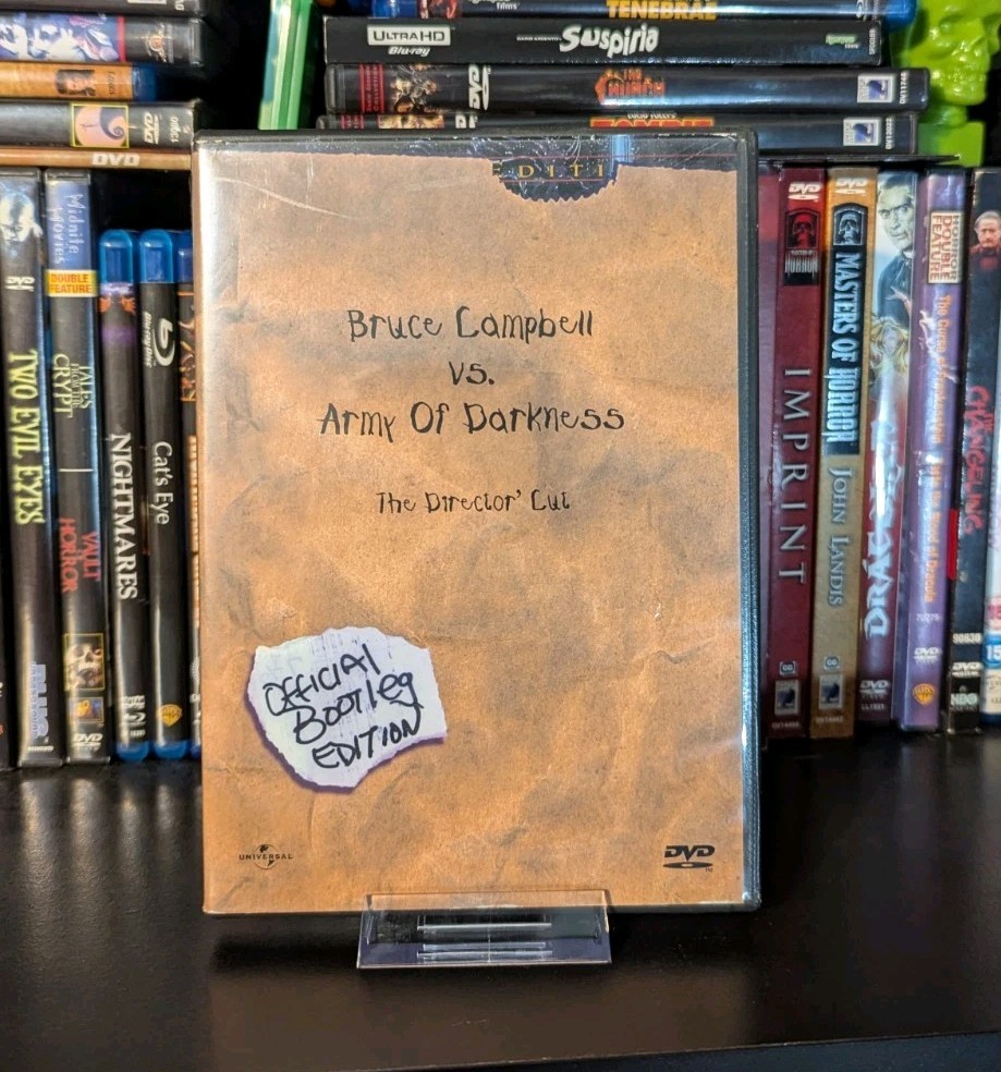 Bruce Campbell Vs. Army of Darkness The Director Cut, Bootleg Edition DVD