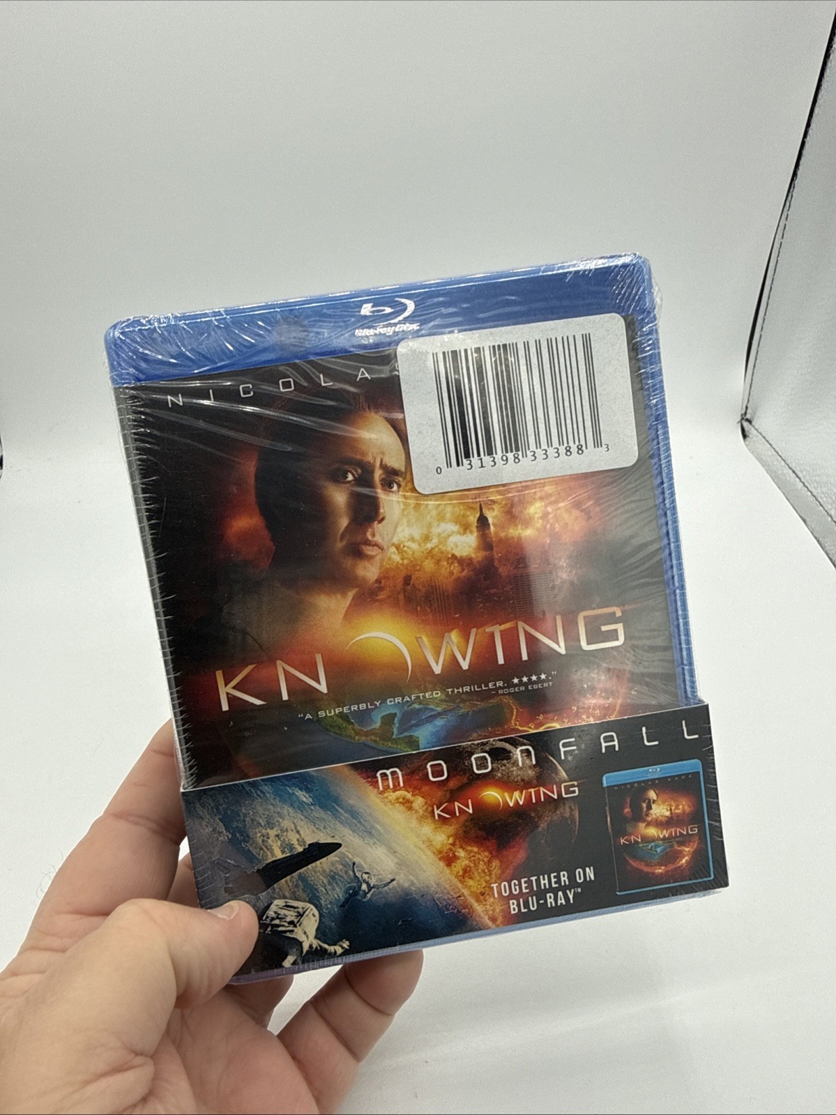 Knowing/Moonfall Blu Ray 2 Movie Set New & Sealed Nic Cage