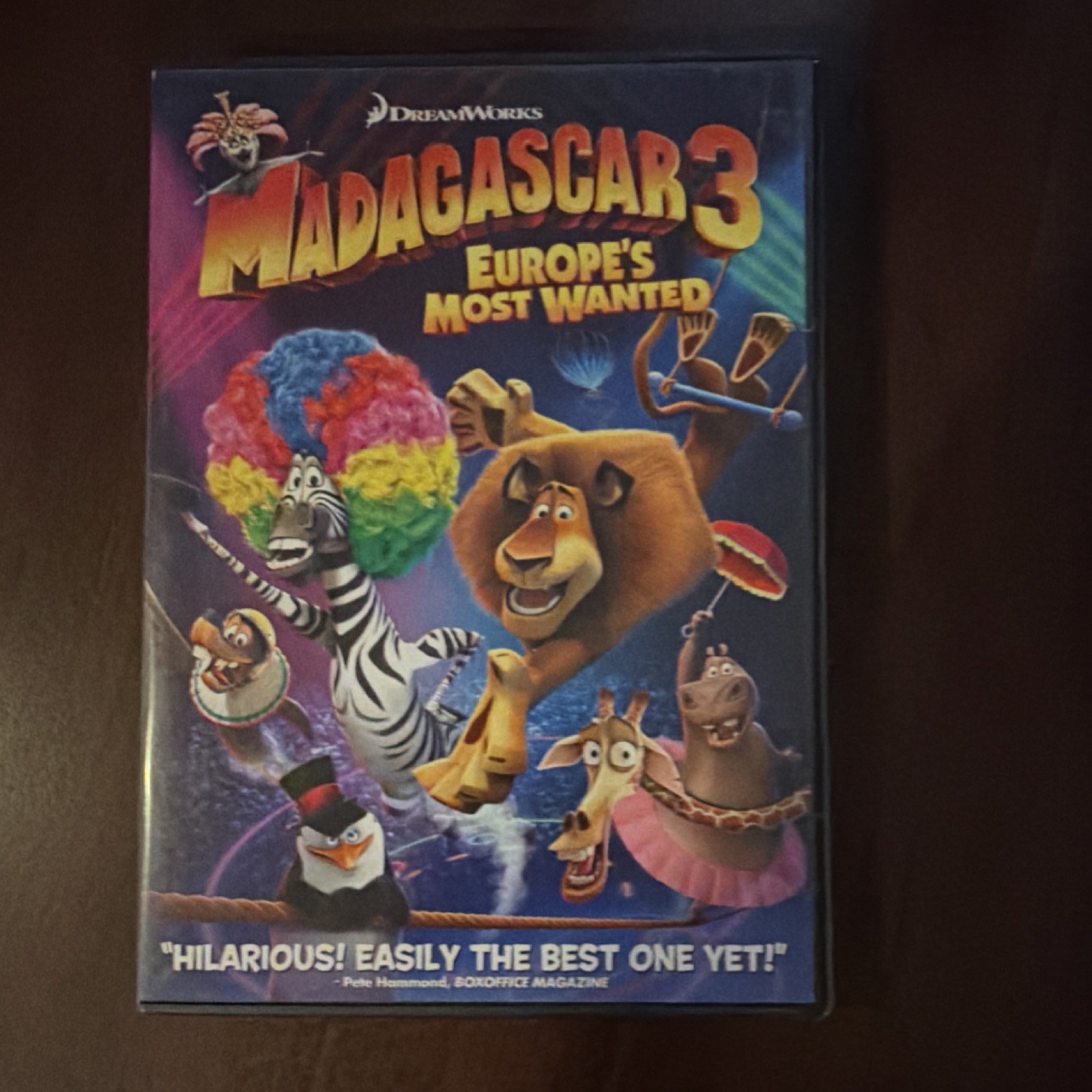 DreamWorks Animation SKG Madagascar 3 Europe’s Most Wanted DVD Widescreen Darne…
