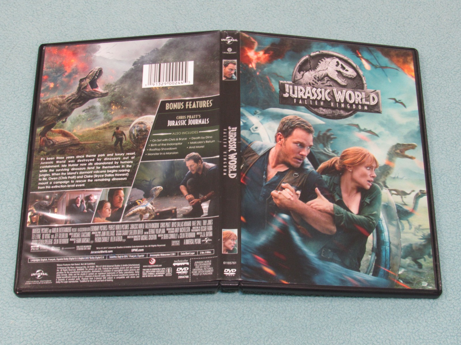 6 DVD Lot: JURASSIC PARK TRILOGY & WORLD TRILOGY Complete Collection (8 Discs)