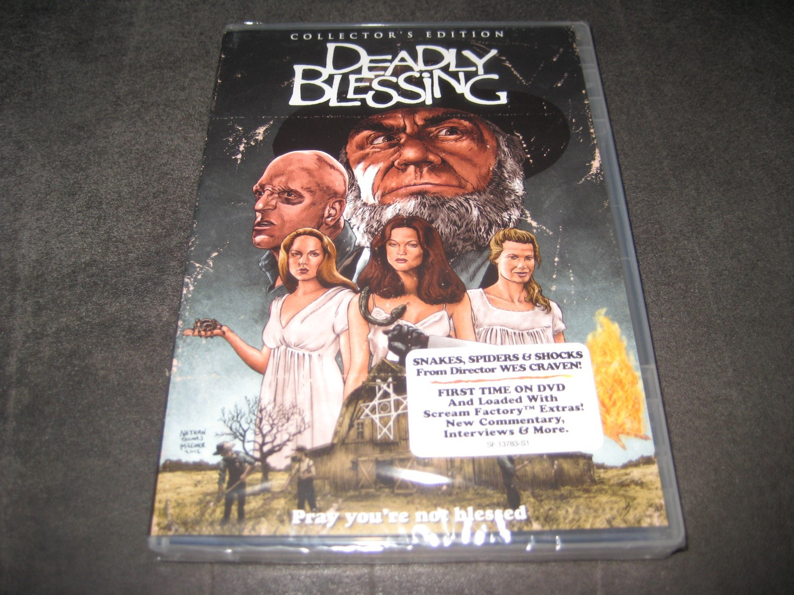 DEADLY BLESSING (DVD 1981) BRAND NEW – RATED R – WIDESCREEN – HORROR